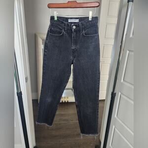 American Apparel Black Jeans Size 25
